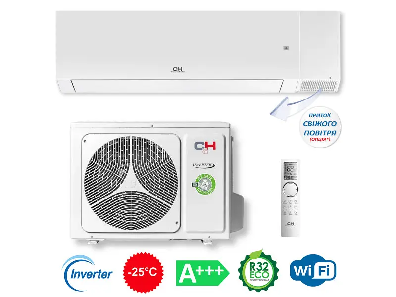 Спліт-система Cooper&Hunter NATURE CH-S12FTXAN-WP - фото 4