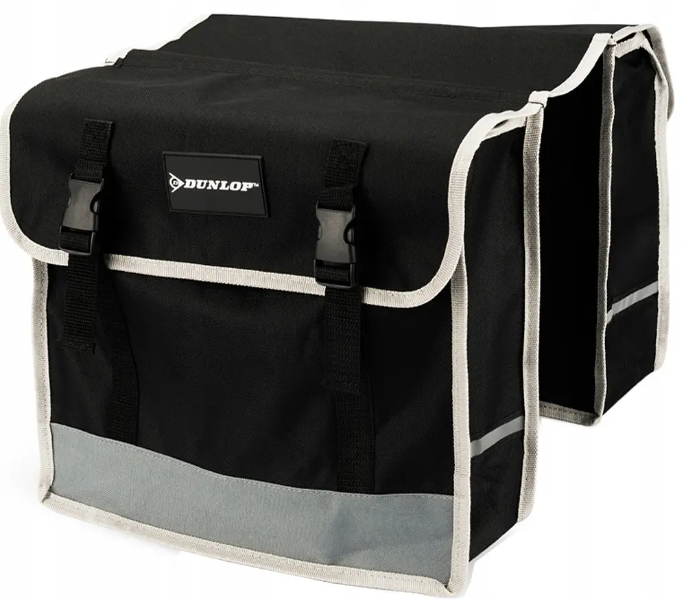 Велосипедна сумка на багажник, велосумка 26L Dunlop чорна - фото 2
