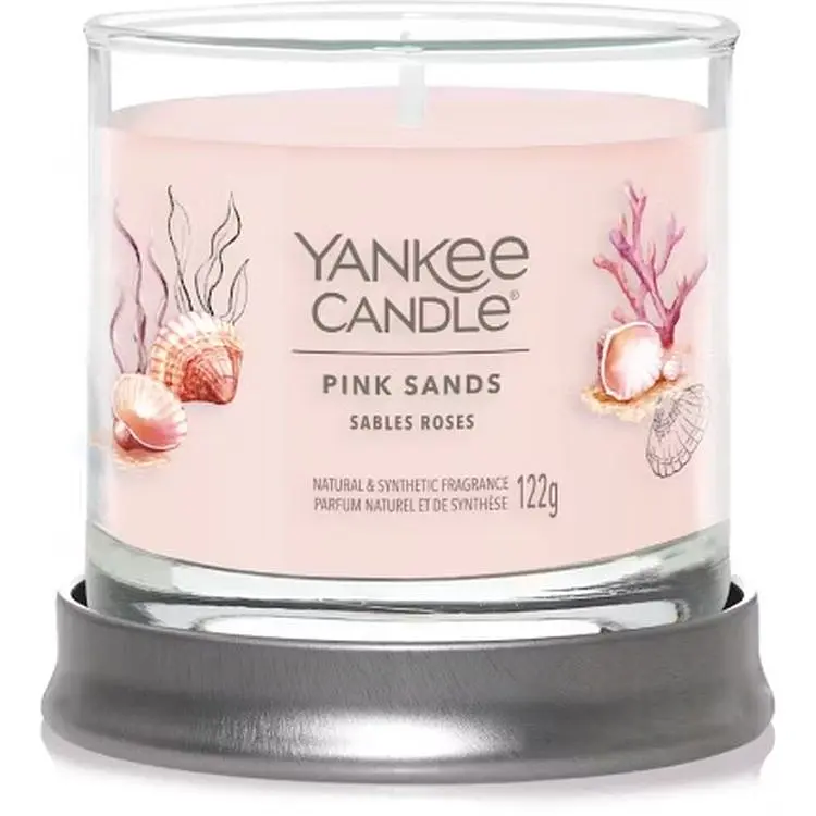 Свеча Yankee Candle Small Pink Sands Розовые пески 122 г (1744736E) - фото 2
