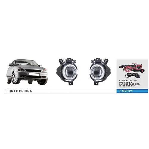 Фари дод. модель LADA/Priora 2170-72/LD-2321/H3-12V55W