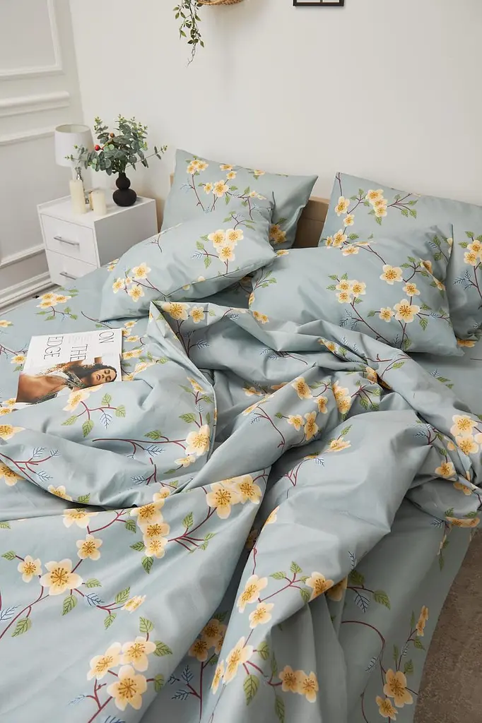 Підковдра Moon&Star Мікросатин Premium Spring Flower Євро 200x220 см - фото 3