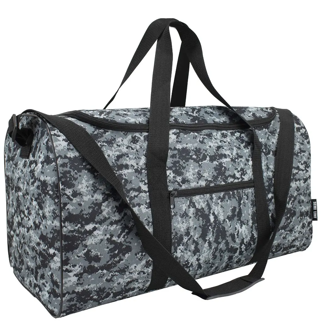 Сумка дорожня Semi Line 52 Black Camo (A3032-5) - фото 8