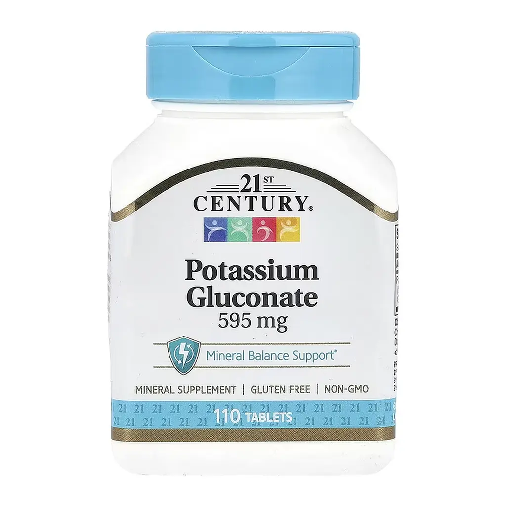 Калій глюконат, Potassium Gluconate 595 mg - 110 tabs