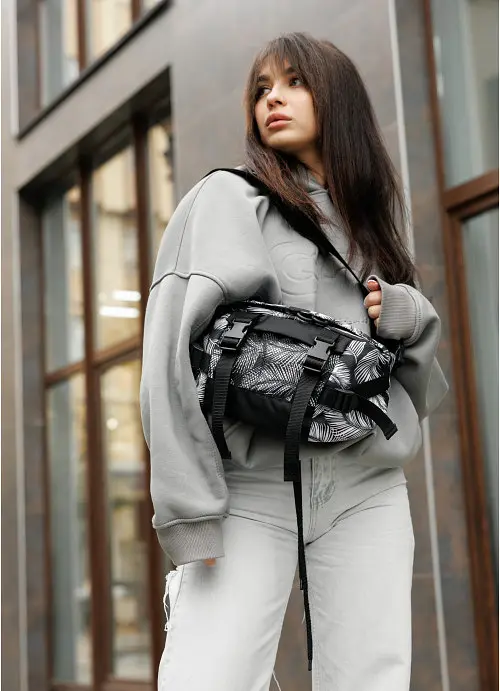 Cумка бананка большая поясная Sambag 38х21 см sum0023766 - фото 2