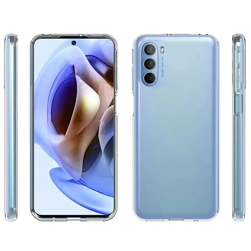 TPU чехол Epic Transparent 1,5mm для Motorola Moto G31 Бесцветный (прозрачный) - фото 3