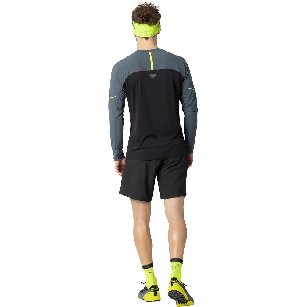 Футболка Dynafit Alpine Pro Long Sleeved Tee Men L Чорний-Сірий - фото 2