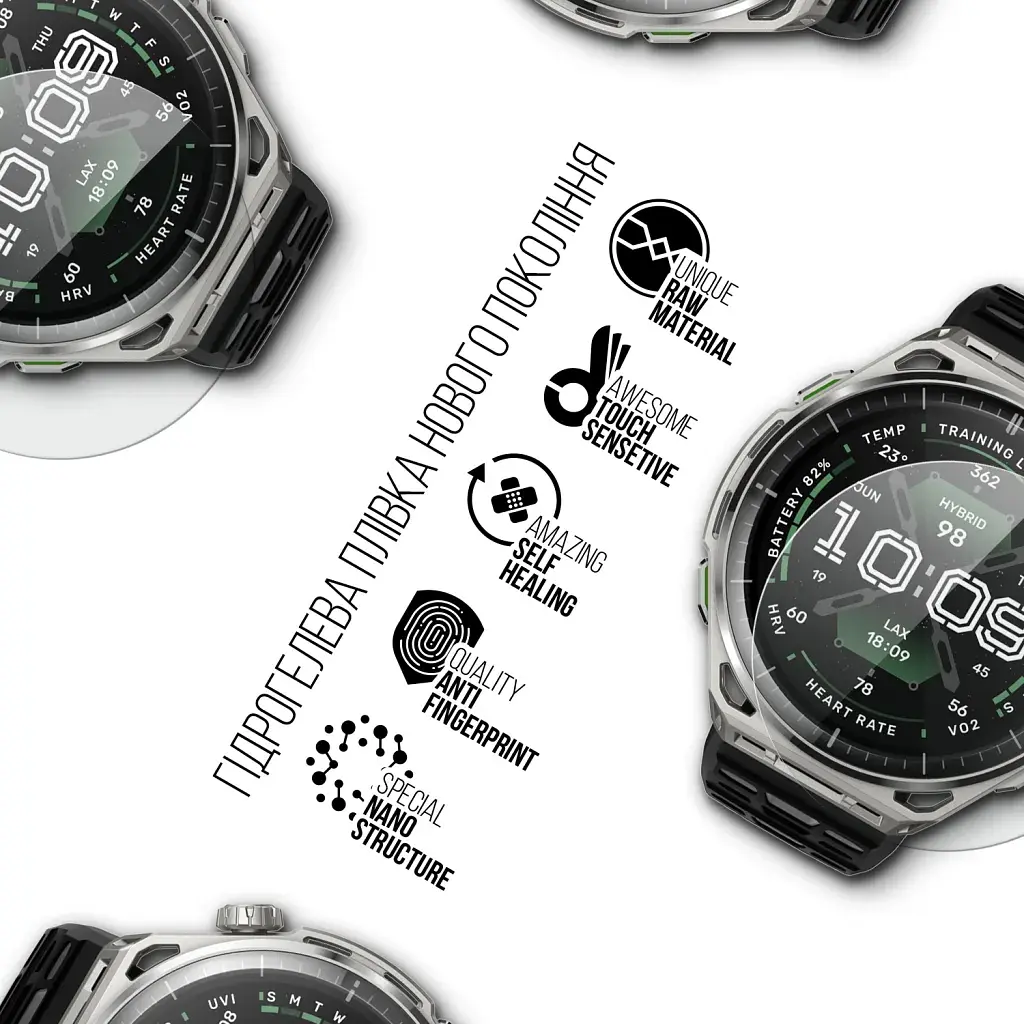 Плівка захисна Armorstandart hydrogel Amazfit Balance 3 6 pcs (ARM93573) - фото 2