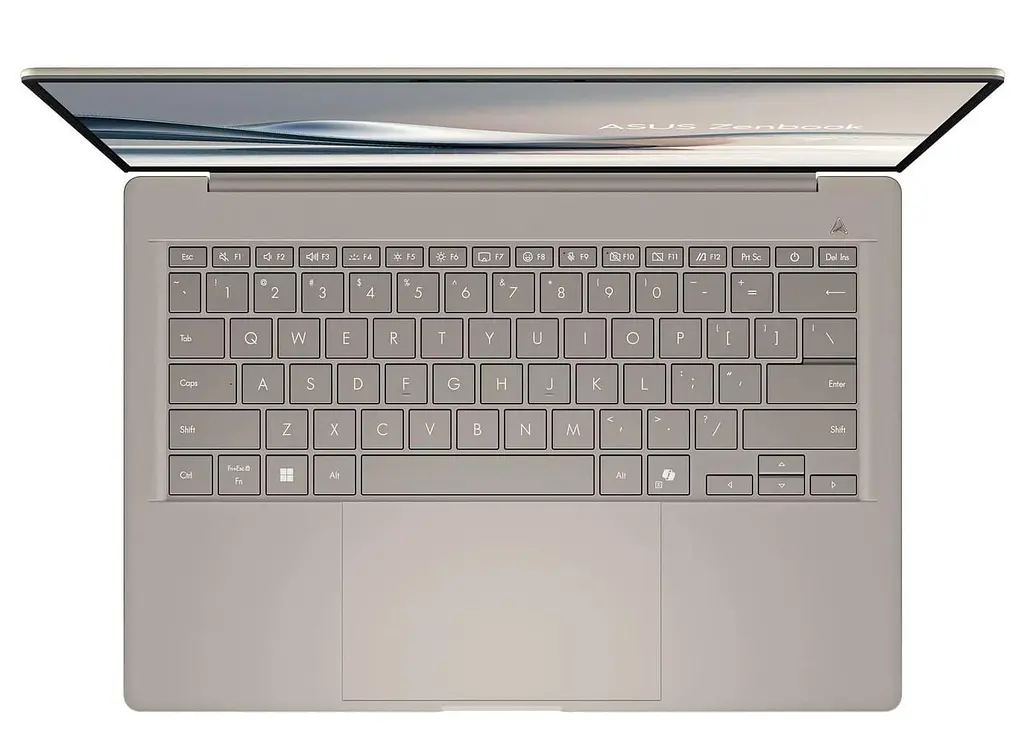 Ноутбук ASUS 14 Zenbook A14 UX3407NA-QD023W WUXGA OLED/Qualcomm X2 Elite Extreme/32GB/1TB/UMA/W11H/Beige (90NB1711-M00390) - фото 3