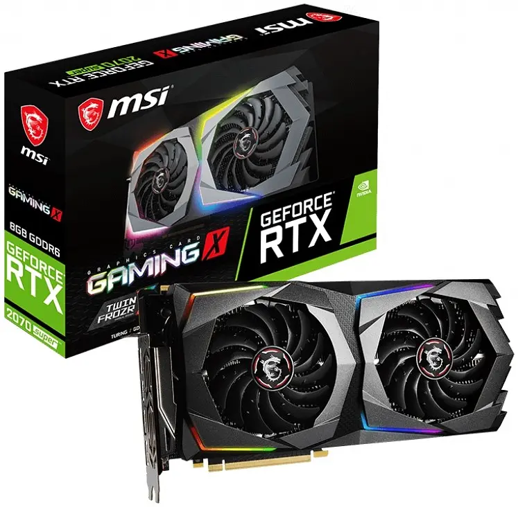 Відеокарта GeForce RTX 2070 Super MSI Gaming X (RTX 2070 SUPER GAMING X) Б/В - фото 2