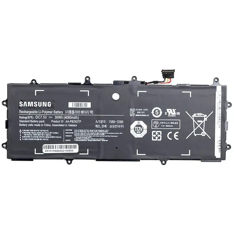 Акумулятор для ноутбуків SAMSUNG Chromebook 303C (AA-PBZN2TP) 7.5V 4080mAh (original) (NB490097) - фото 2