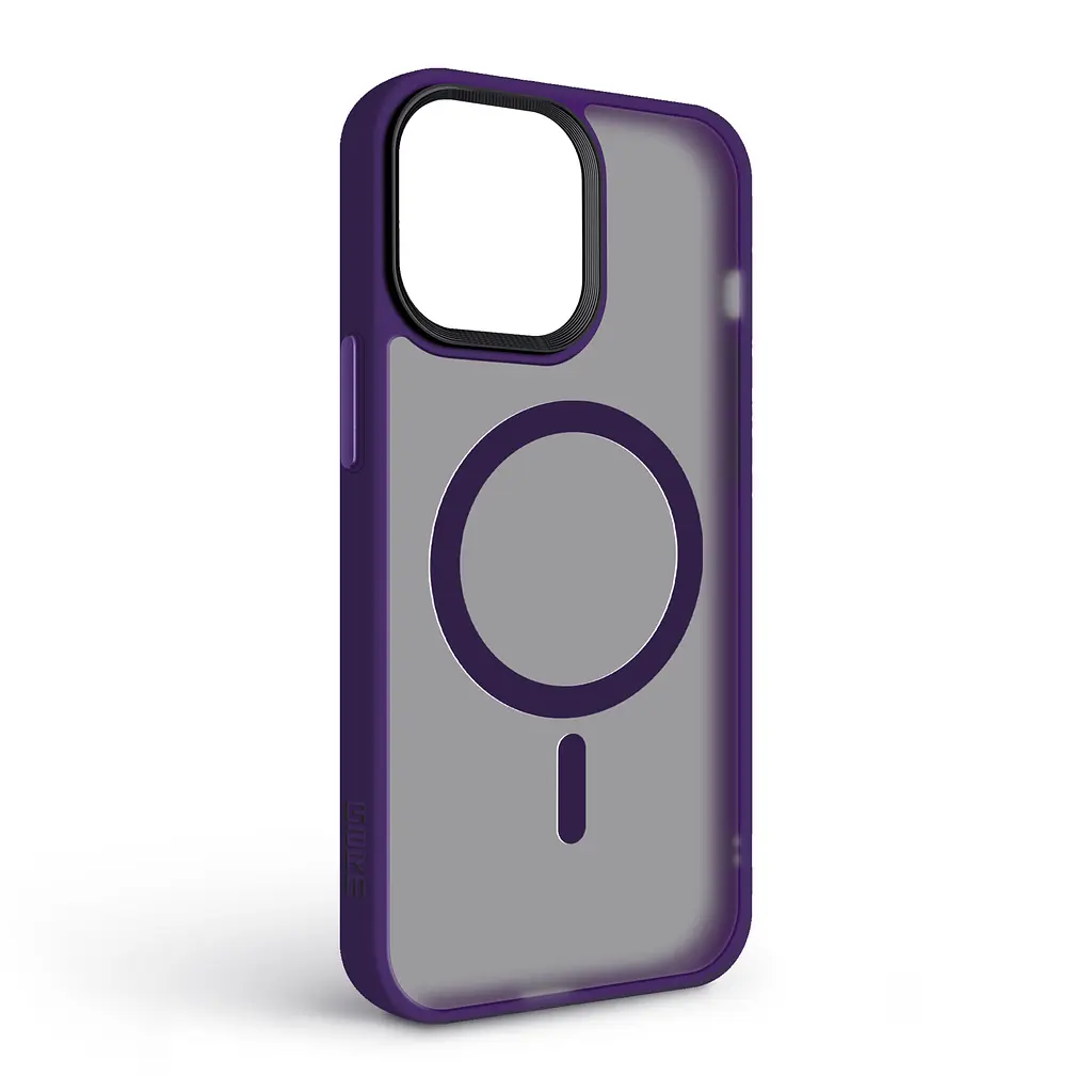 Чехол для Apple iPhone 13 Pro Max, Uniq MagCase, фиолетовый, противоударный, панель-накладка с магсейф, ударопрочный TPU+PC, с магнитом MagSafe, поддержка полноценной беспроводной зарядки, ArmorStandart (ARM75317) - фото 2