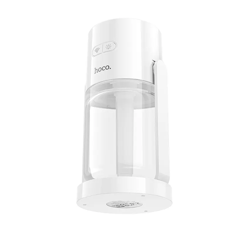 Зволожувач повітря з проекцією зоряного небаl HOCO HX34 280ml Starry sky humidifier White - фото 3