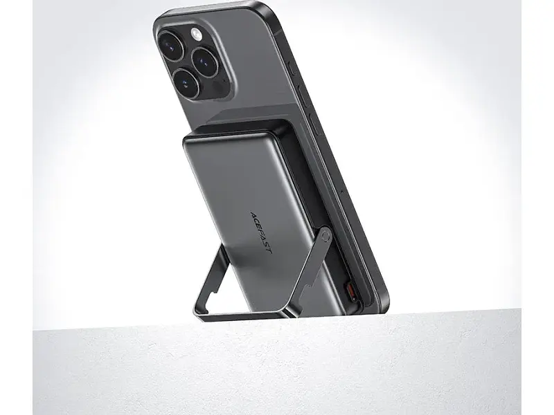 Зовнішній акумулятор (Power Bank) Acefast M17 10000mAh Black - фото 4