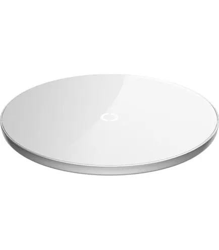 Бездротовий зарядний пристрій Baseus Simple Wireless Charger 10W CCALL-JK02 White - фото 2