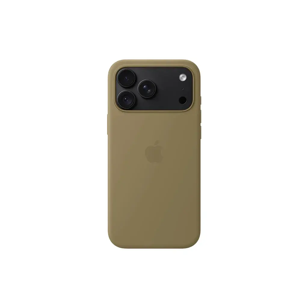 Чохол до мобільного телефона Apple Silicone MagSafe iPhone 18 Pro Max Olive (MK924ZM/A) - фото 4
