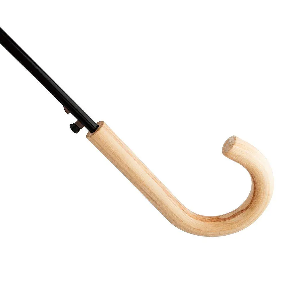 Мужской зонт-трость полуавтомат Fare 98 см черный - фото 5