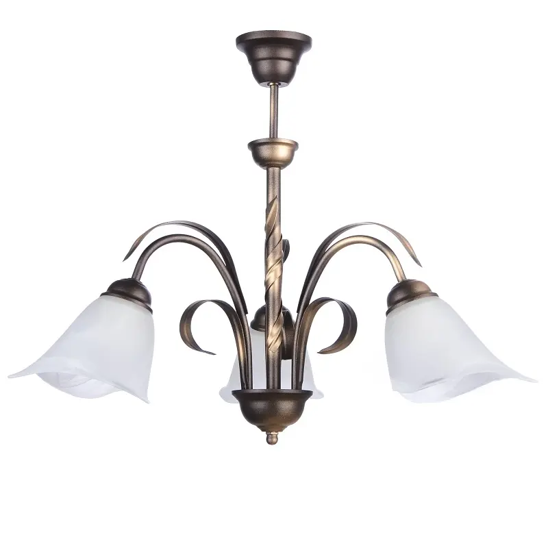 Люстра Brille флористика для кухні E27 60W BR (BKL-468S/3) - фото 4