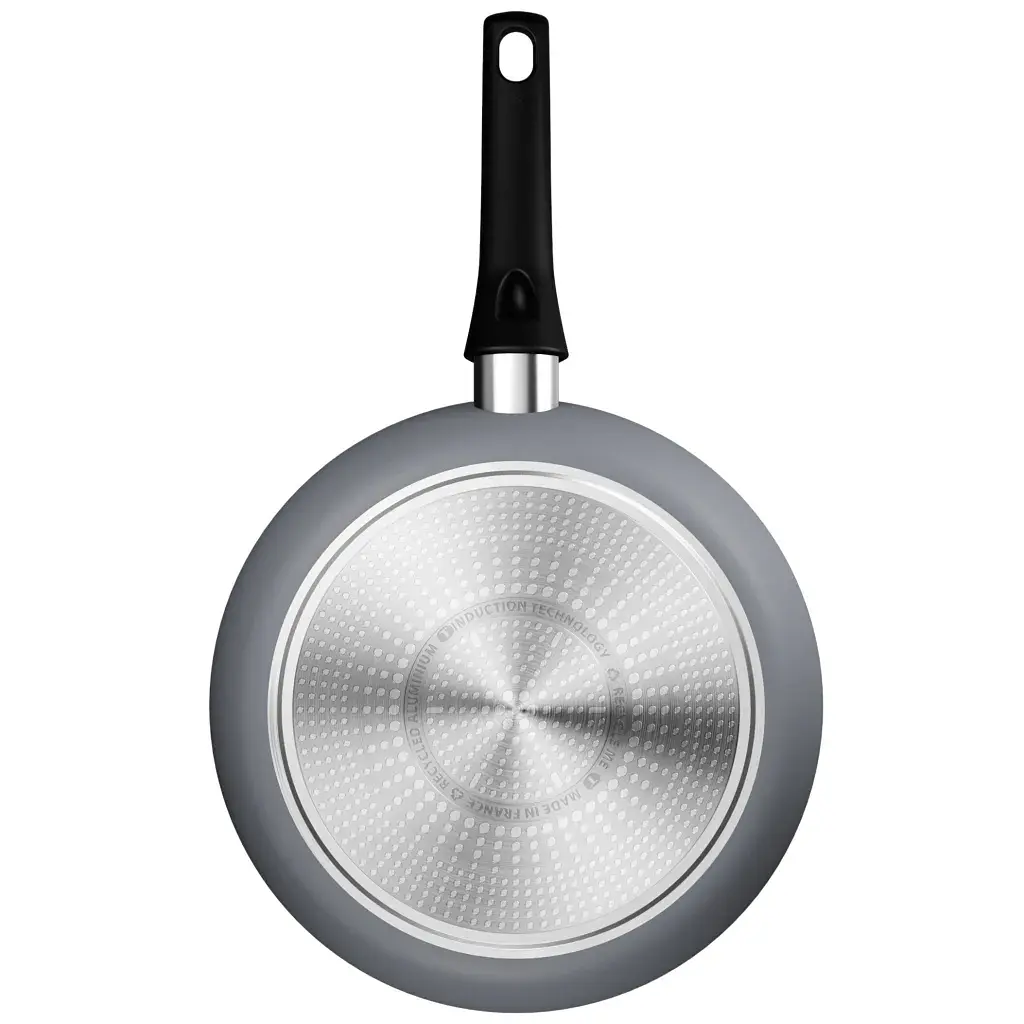 Сковорода Tefal Halo 28 см, алюміній, бакеліт, сірий (C3120653) - фото 3