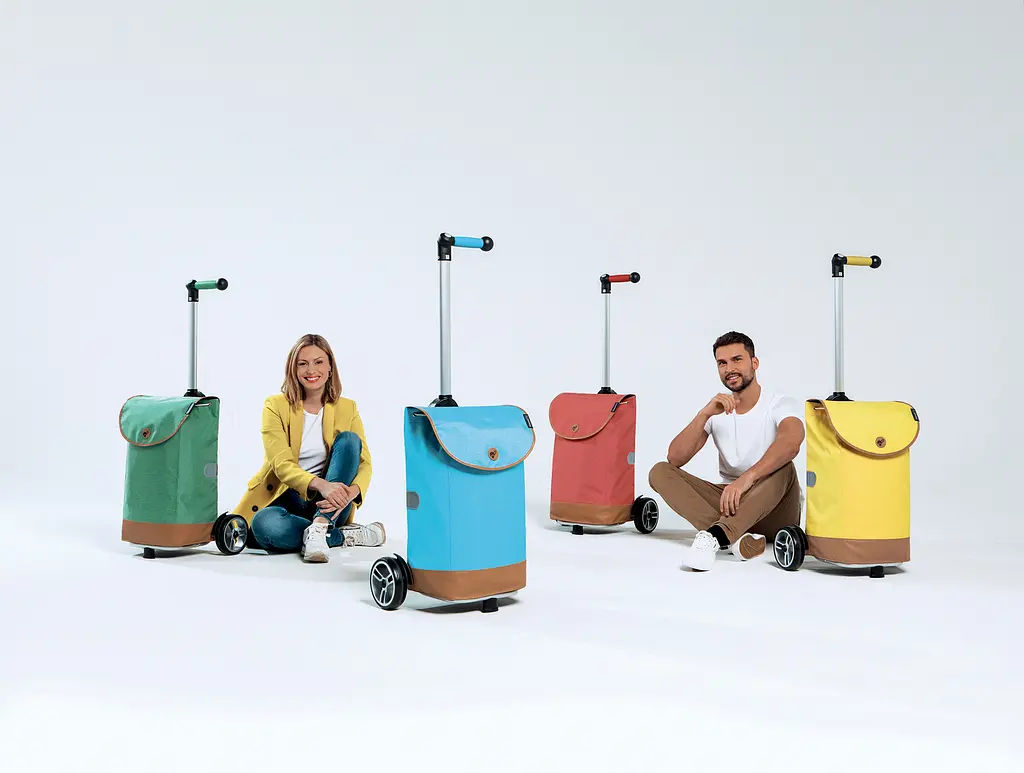 Сумка-візок Andersen Unus Shopper Jante Red (140-168-70) - фото 8