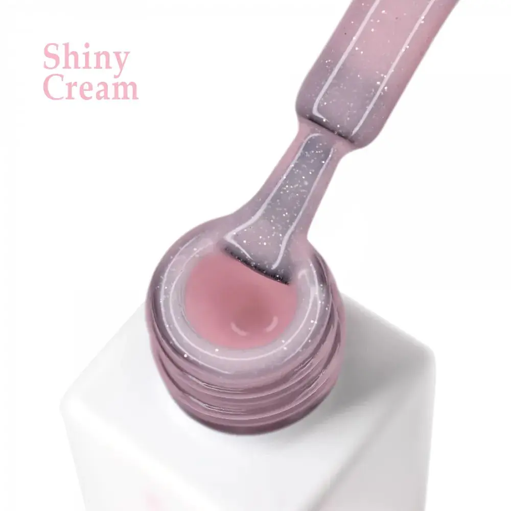 Камуфлююча база для нігтів BB Cream Base 19 Shiny Cream JOIA vegan 8 мл - фото 5