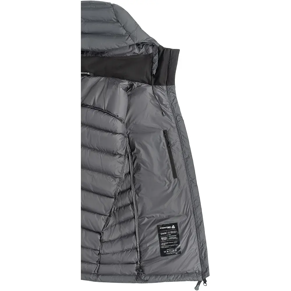 Куртка Frontier Borealis S Пух Dark grey - фото 7