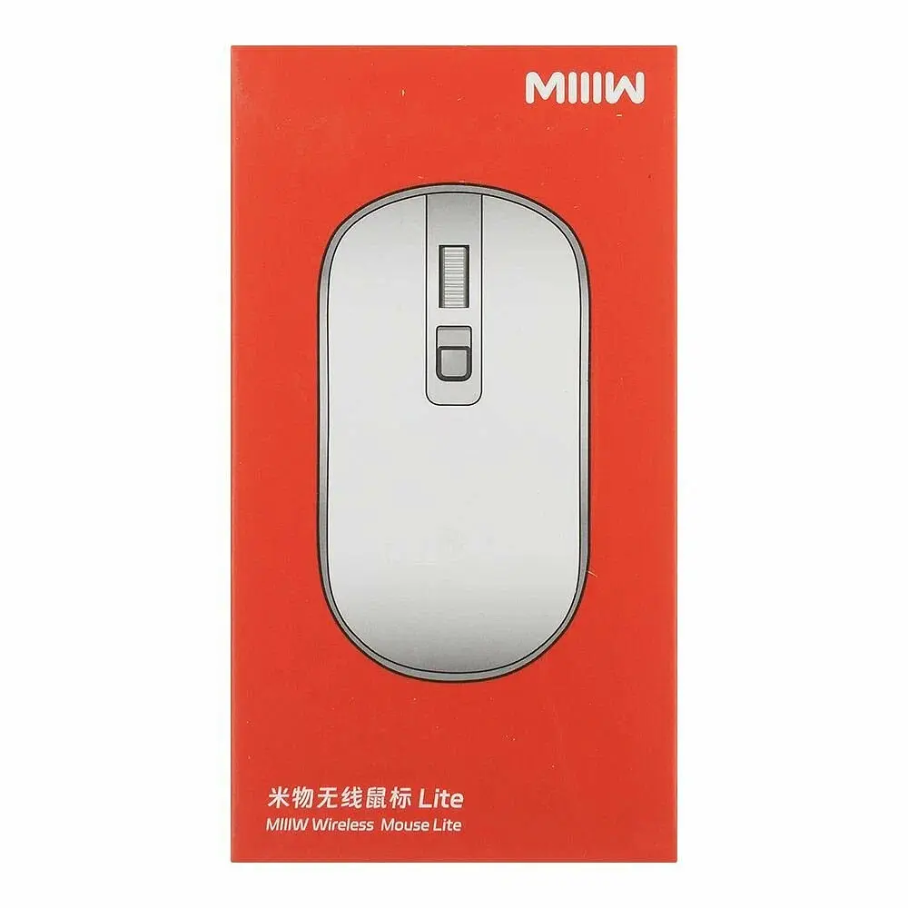 Миша бездротова Xiaomi MiiiW Wireless Mute Mouse Lite PM21 (MW23M21) біла - фото 4