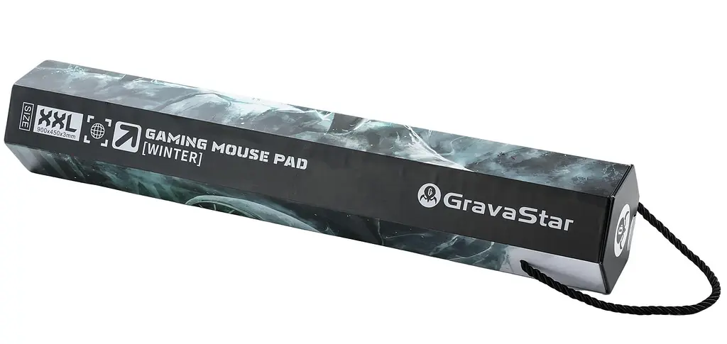 Ігрова поверхня GravaStar WINTER XL (900х450х3мм) White (GSA8_MPD_WINTER) - фото 4