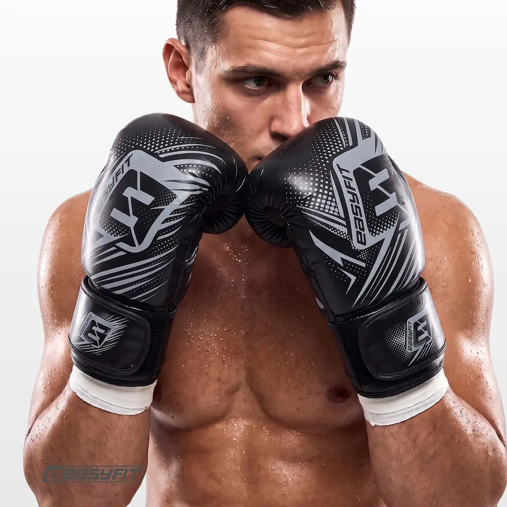Боксерські рукавиці EasyFit PowerPunch 8 унцій (8 oz) - фото 4