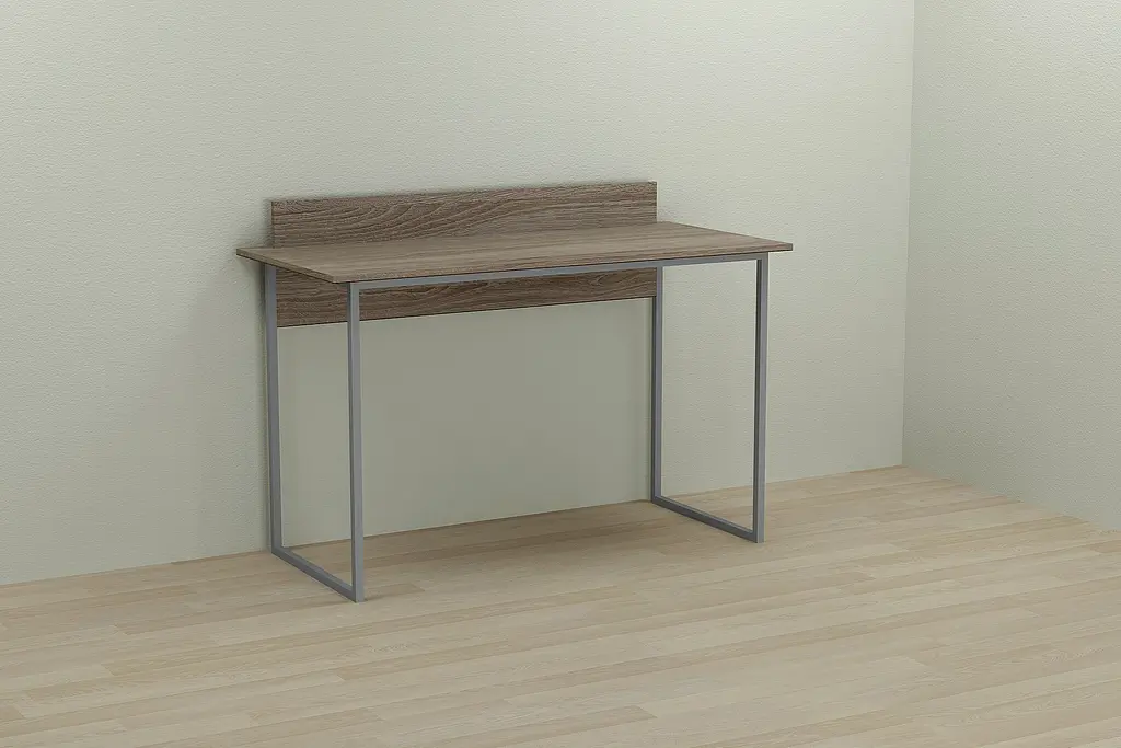 Комп'ютерний стіл Ferrum-decor Скай 75x140x70 сірий ДСП Дуб Сонома Труфель 16мм (FRD-101583) - фото 3