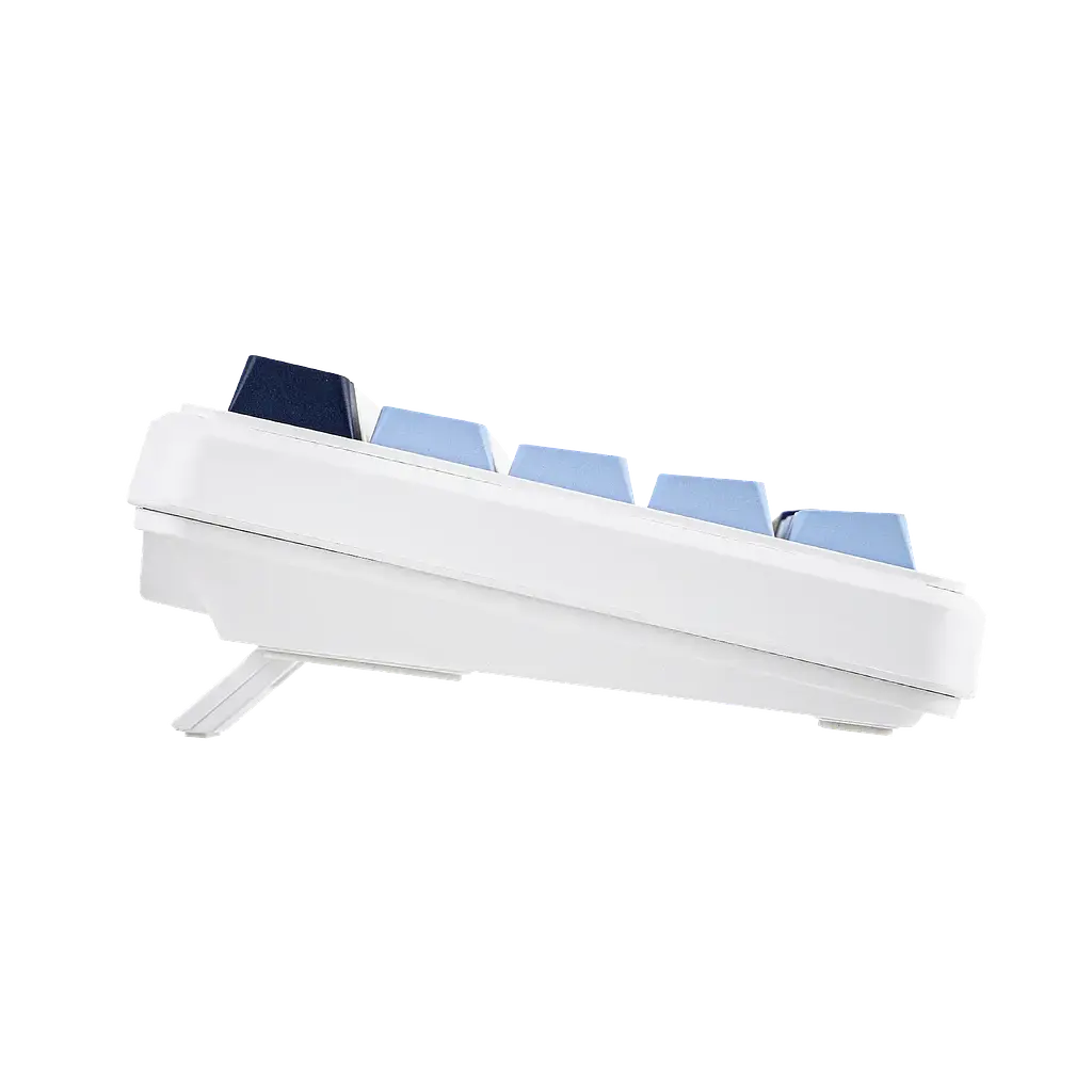 Ігрова дротова магнітна клавіатура AJAZZ AK680 MAX / RGB / Magnetic Switch / 8К / White Blue - фото 6