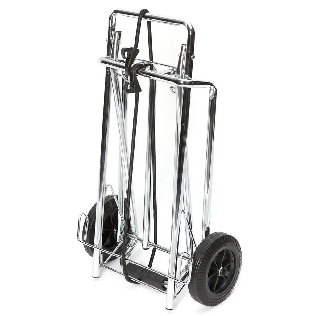 Візок господарський Bo-Camp Luggage Trolley Foldable 40 kg Silver (5267279) - фото 2
