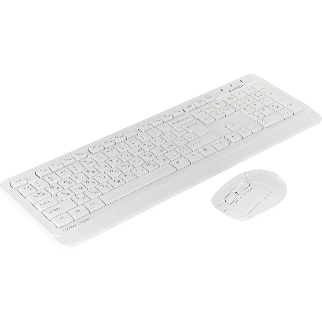 Комплект клавіатура + миша A4Tech Fstyler FG1012 White [114628] - фото 8