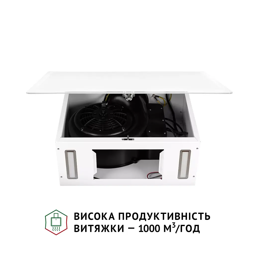 Вытяжка декоративная наклонная PERFELLI RIVA BIANCA - фото 11