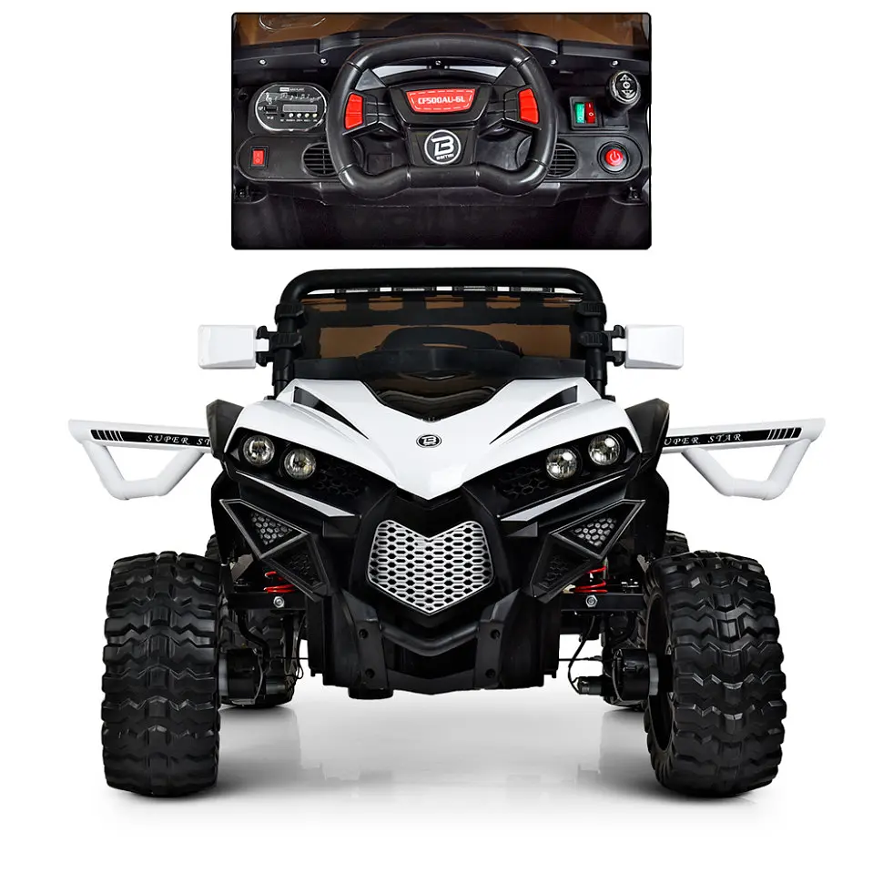 Дитячий електромобіль-джип Bambi Racer M 3804EBLR-1 до 50 кг - фото 6