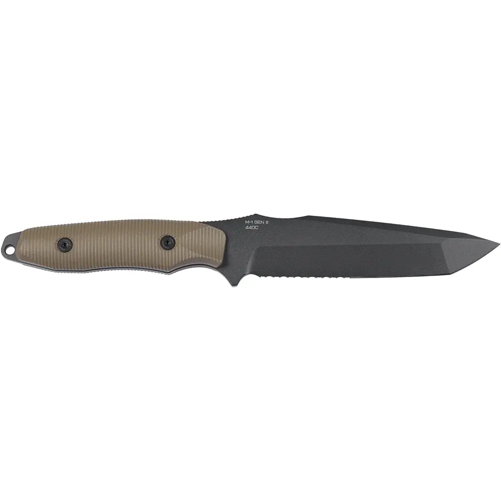 Ніж Cimmerian Knives M1 GEN III Grey Blade Half Serrated - фото 2