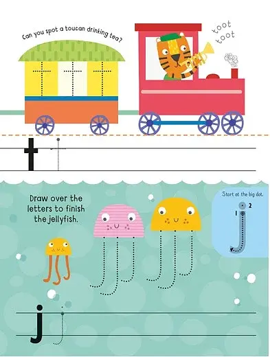 Little Letters. Early Years Wipe-Clean - фото 6
