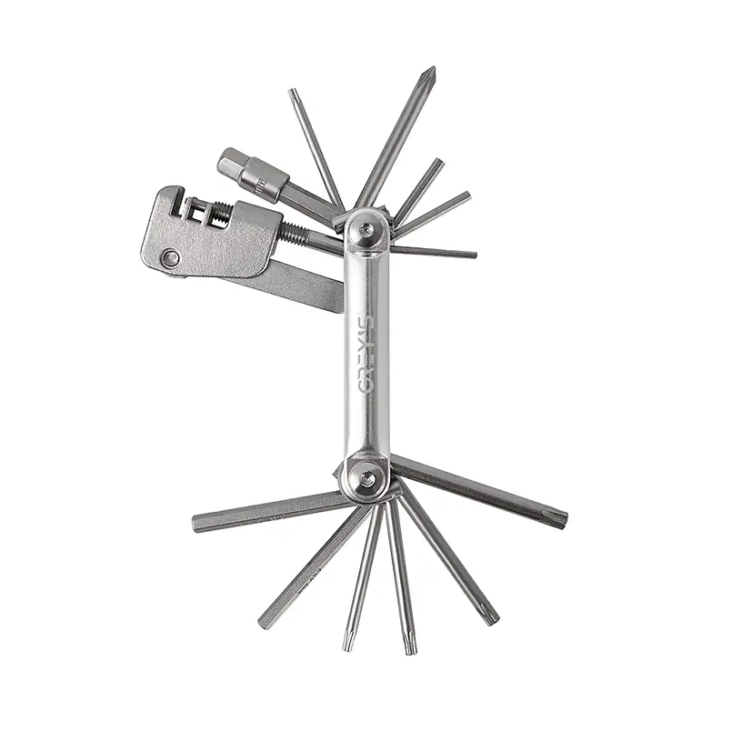 Мультитул Grey's 2/2.5/3/4/5/6/8мм, пласка викрутка/Philips, витискач ланцюга, лопатка(GR60650)