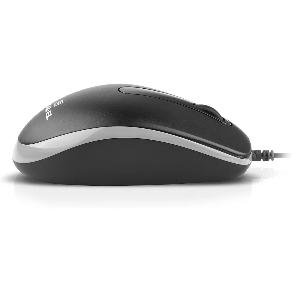 Мишка REAL-EL RM-215 USB Black/Gray (EL123200037) - фото 3