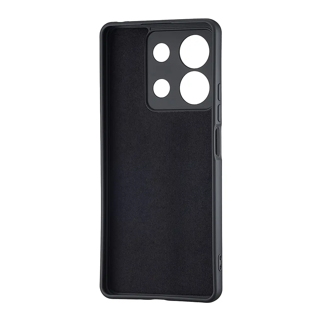 Чохол TPU Colorful Protected Camera Xiaomi Redmi Note 13 5G Black - фото 2