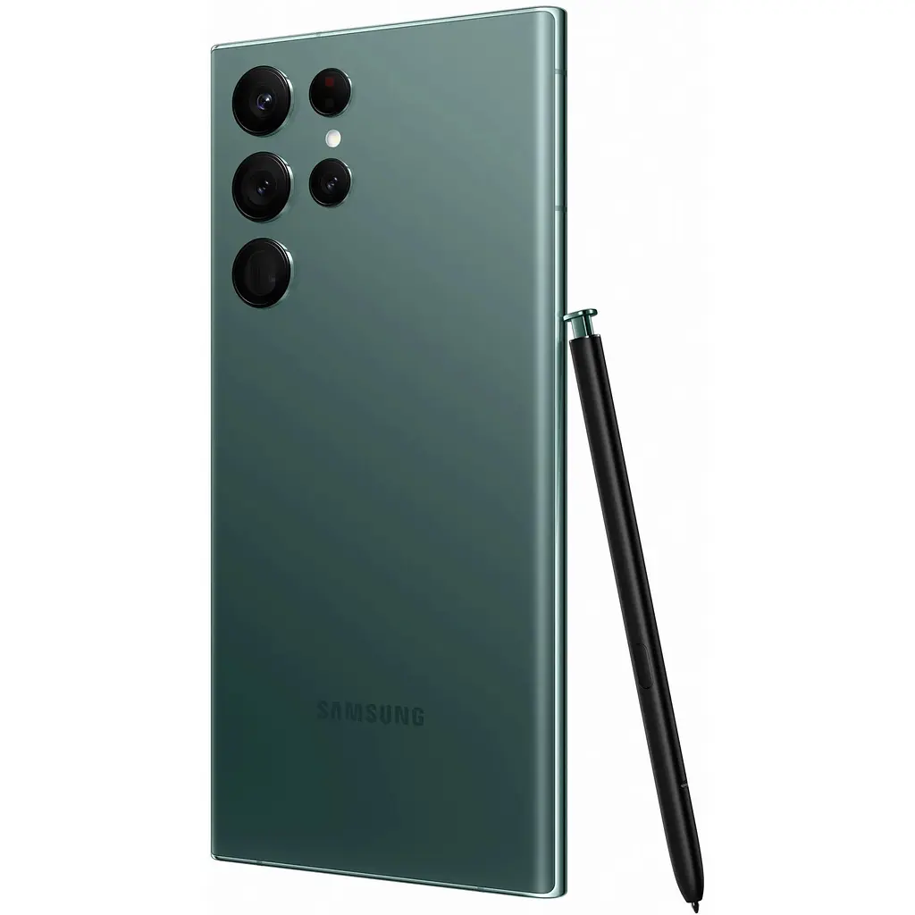 Смартфон Samsung Galaxy S22 Ultra 5G 12/256Gb Green S9080/DS (Asia) [NFC, 2 SIM, no e-SIM] - фото 7