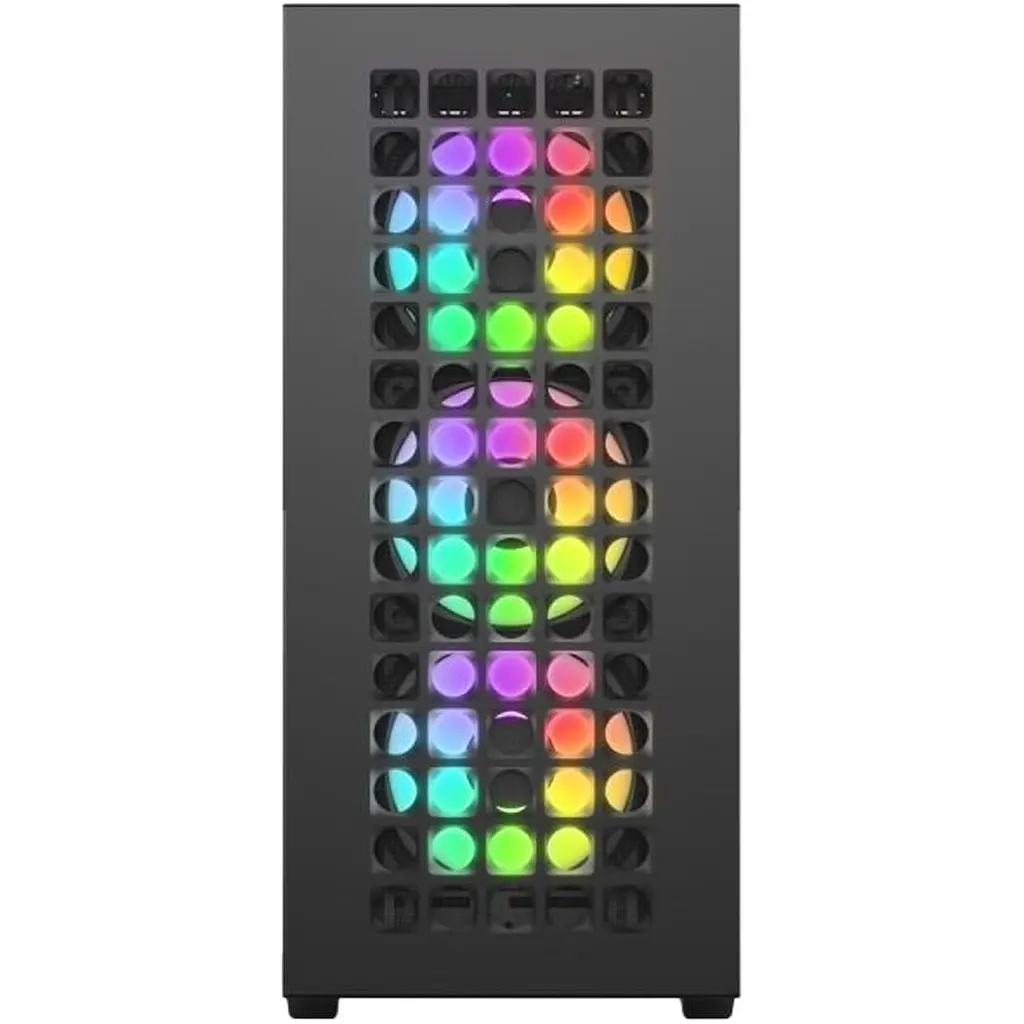 Корпус AeroCool D502A-G-BK-v1 Black (ACCM-DS02043.11) [146672] - фото 3