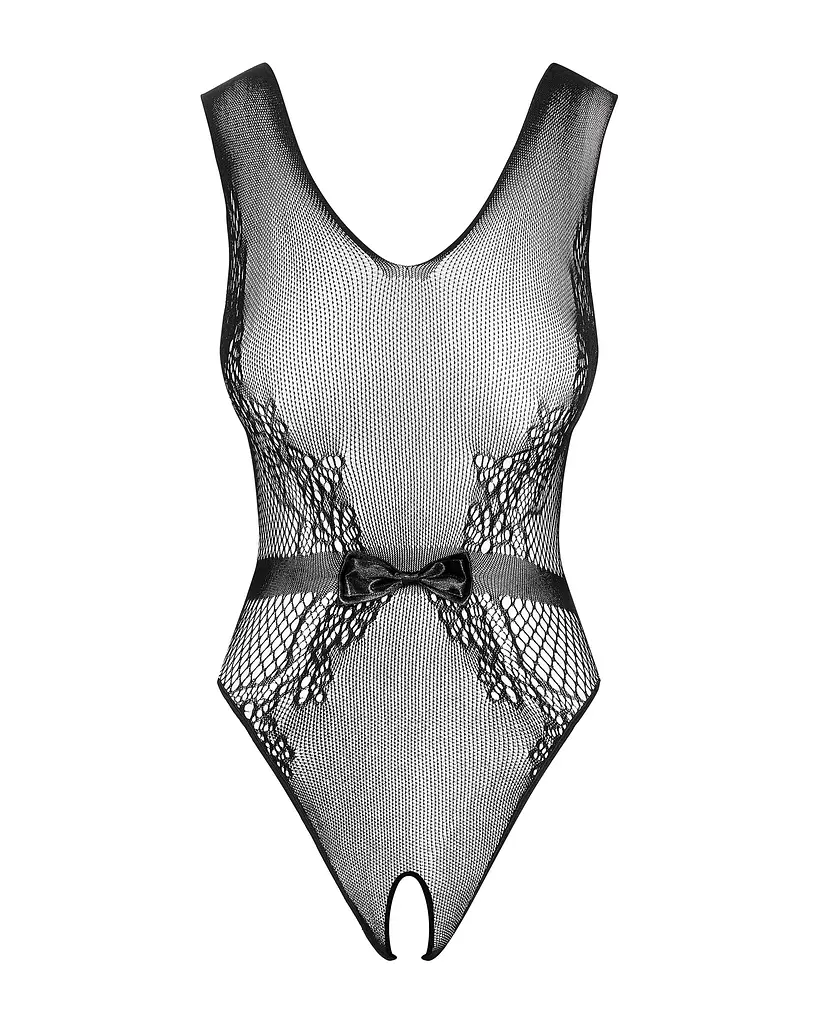 Боді - Obsessive B115 Body Black S/M/L - фото 4