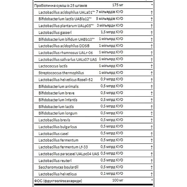 Пробіотик Swanson Epic Pro 25-Strain Probiotic 30 billion 30 вегетаріанських капсул (100-32-6462971-20) - фото 3