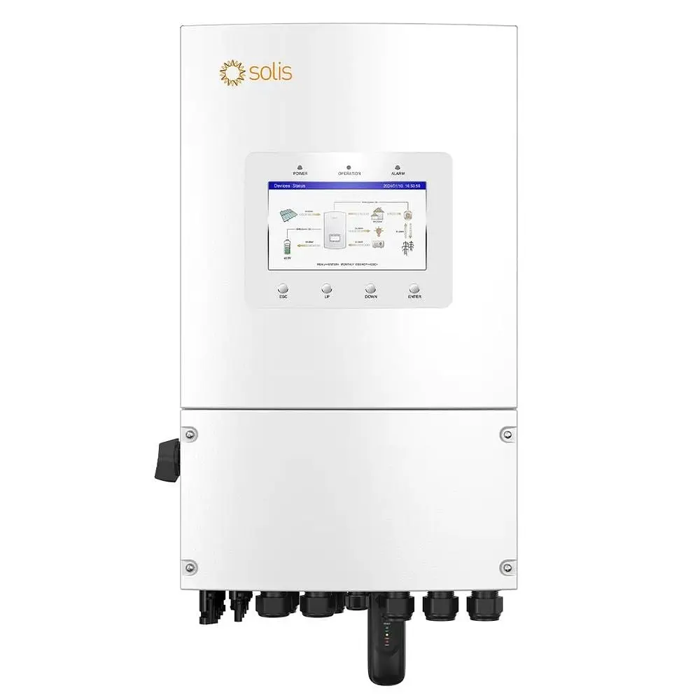 Гібридний однофазний інвертор 6kW Solis S6-EH1P6K-L-PLUS 48V WiFi 2 MPPT (42-00189) - фото 5