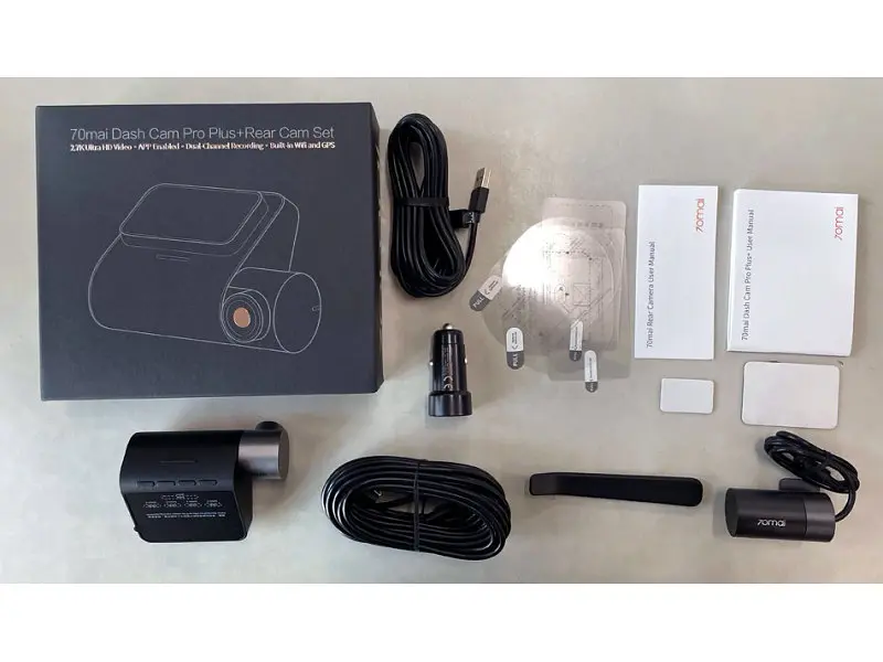 Автомобільний відеореєстратор Xiaomi 70mai Dash Cam Pro A500s + Midrive RC06 - фото 9