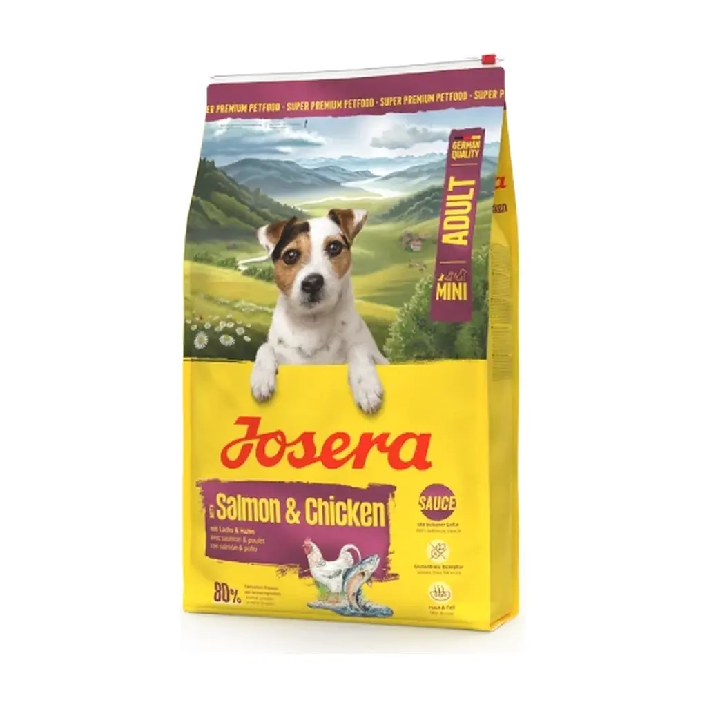 Сухий корм для собак Josera Mini Salmon & Chicken 900 г (4032254785170)