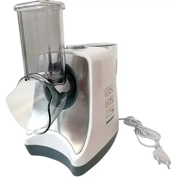 Овочерізка електрична терка SilverCrest SGR 150 E2 мультитерка з 5 насадками та відсіком для зберігання - фото 2