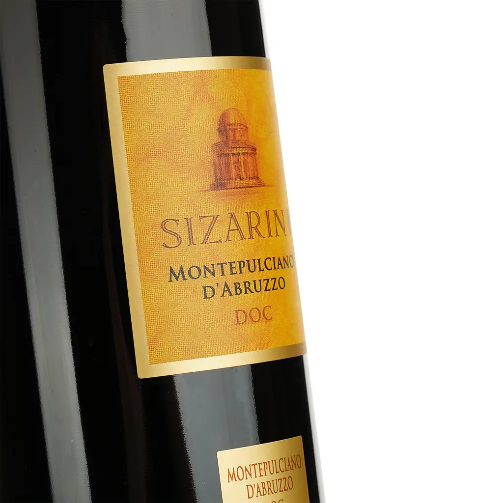 Вино Sizarini Montepulciano d'Abruzzo DOC красное сухое 0.75 л - фото 3