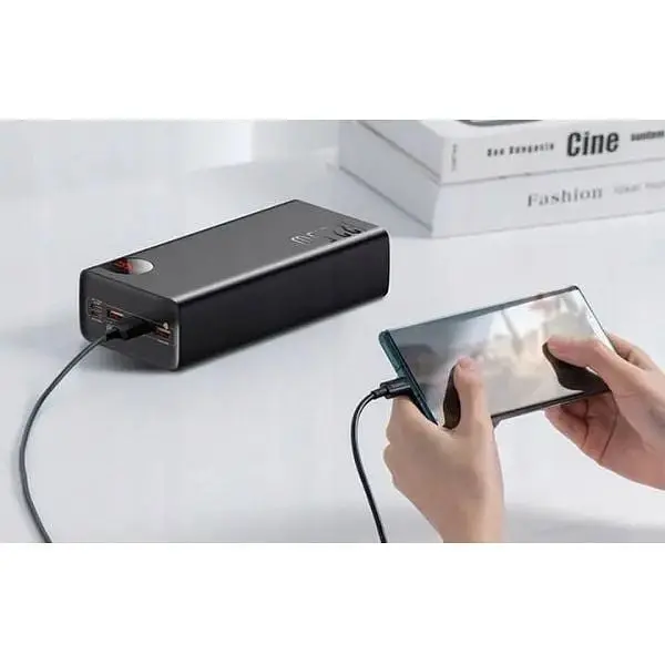Портативная батарея Baseus Adaman Metal 40000mAh 22.5W PPAD020101 - фото 9