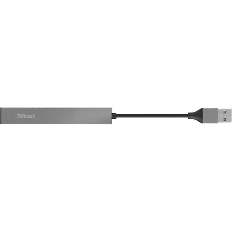 USB-Хаб Trust USB-хаб Halyx Aluminium 4-Port Mini USB Hub (23786_TRUST) - фото 3